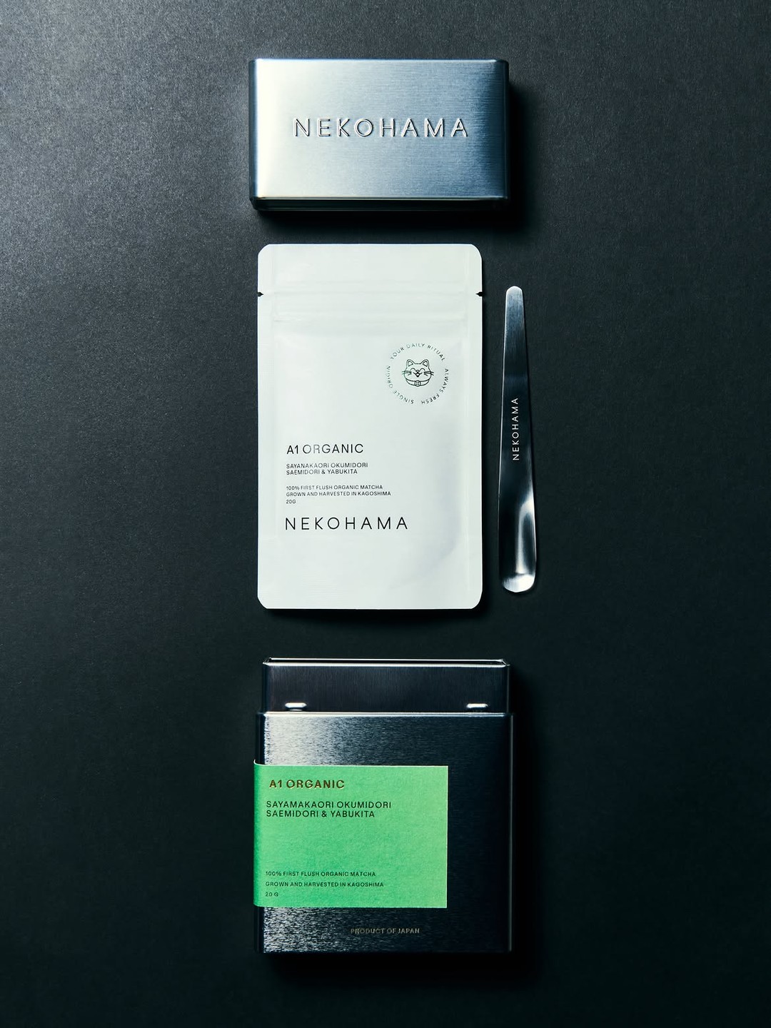 NEKOHAMA matcha identity detail